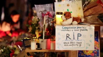 Pieta u místa tragédie