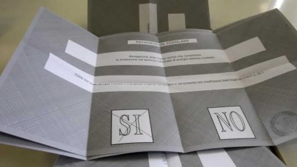 Italské referendum