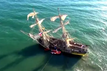 Černý pátek pro českou mořeplavbu. Ztroskotala plachetnice La Grace