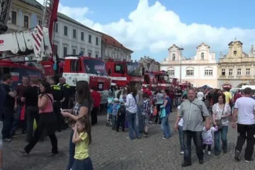 Den záchranářů v Kolíně