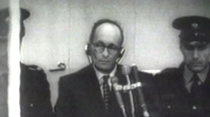 Adolf Eichmann před soudem