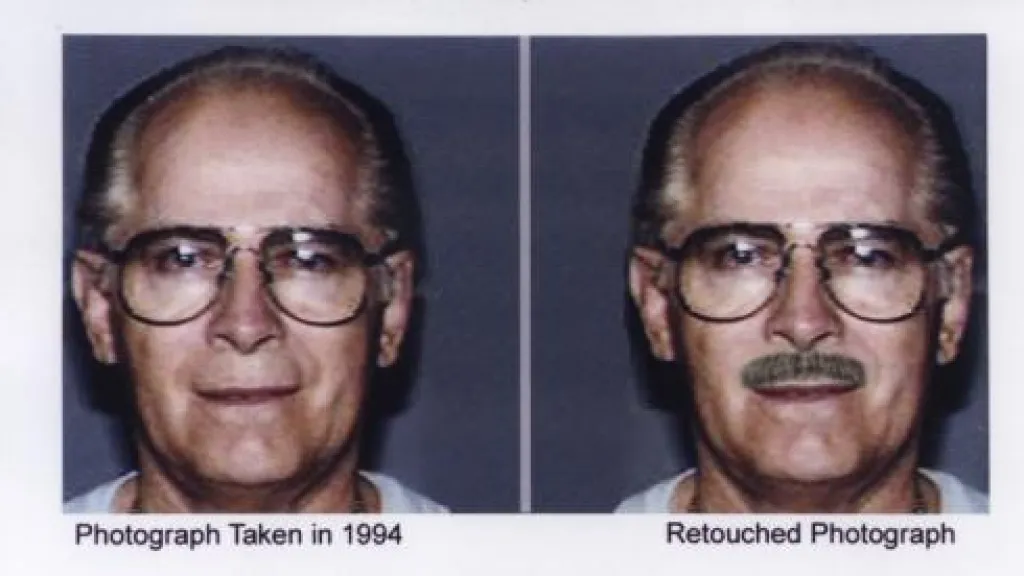 Fotografie Jamese Bulgera zveřejněná americkou FBI