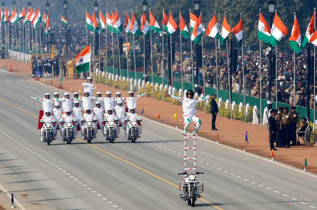 Indie slaví Den republiky