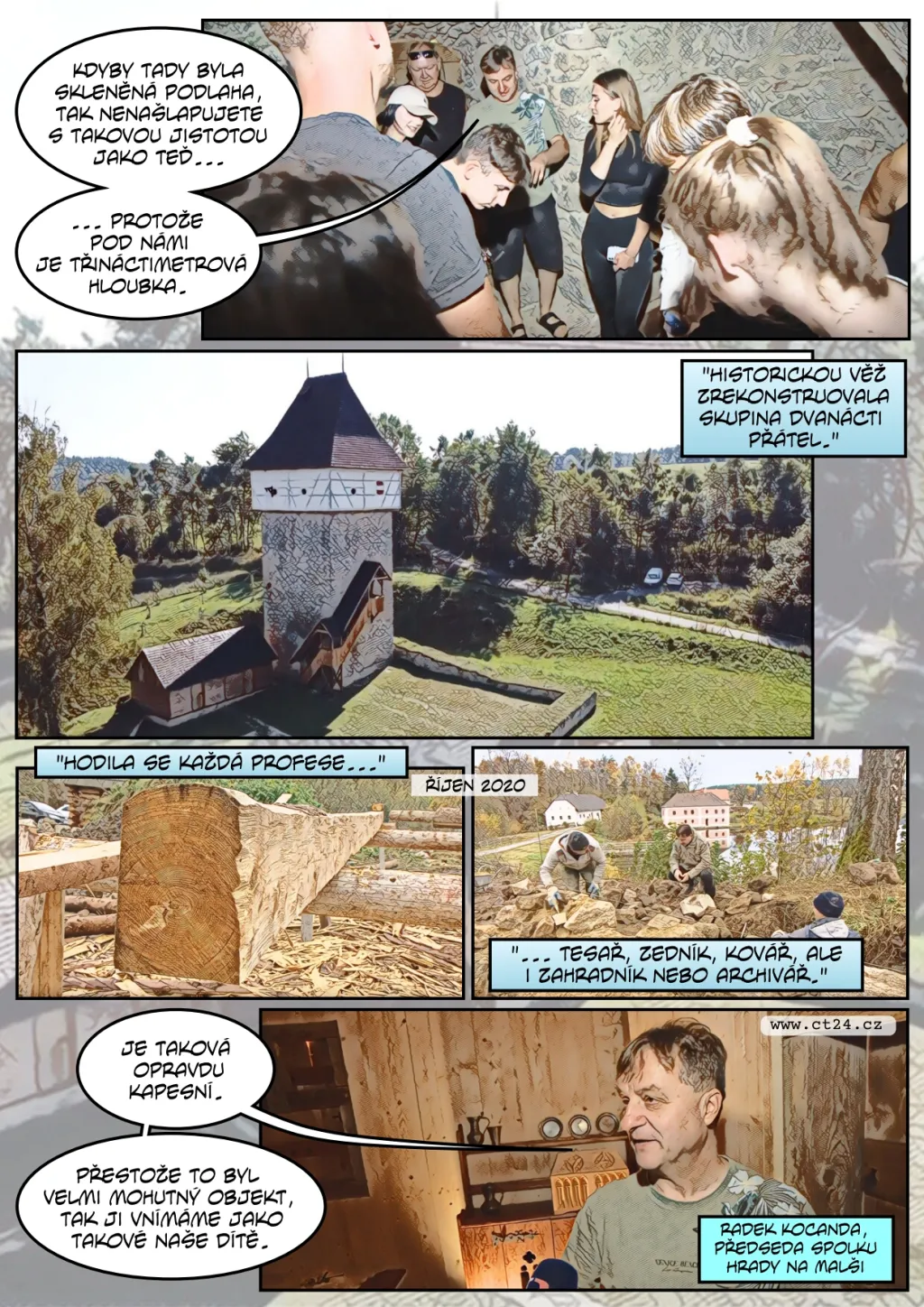 Nadšenci obnovili středověkou tvrz