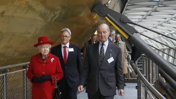 Královna znovu otevřela rekonstruovanou Cutty Sark