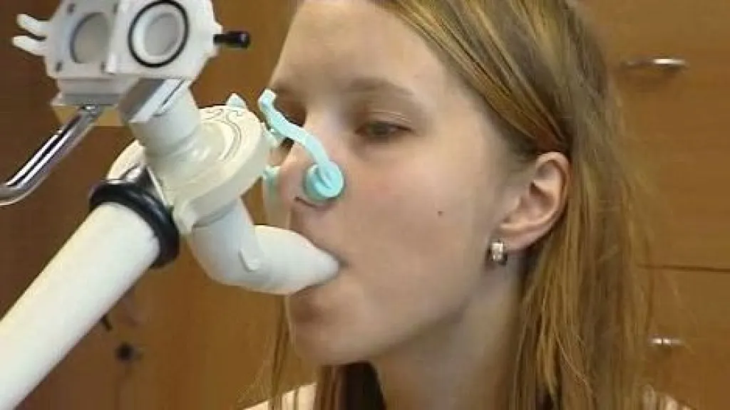 Vyšetření na spirometru