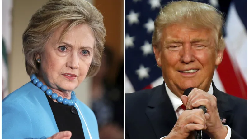 Hillary Clintonová a Donald Trump