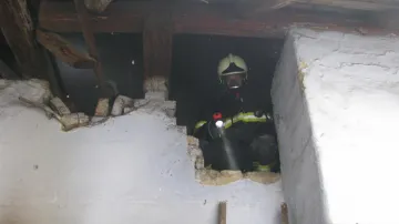 Požár domu v Hluku nepřežil majitel