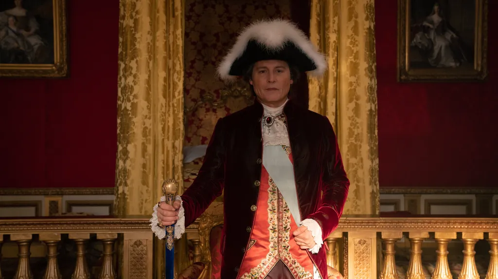 Johnny Depp jako Ludvík XV.