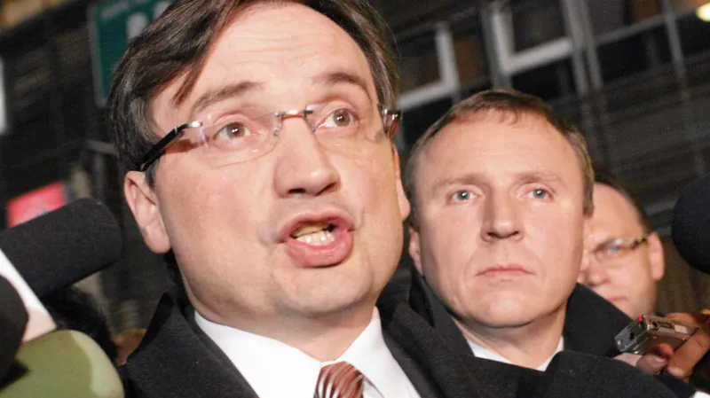 Polský ministr spravedlnosti Zbigniew Ziobro
