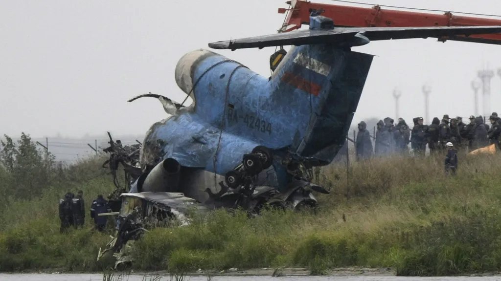 Při havárii letadla s týmem Jaroslavle zemřelo 44 lidí