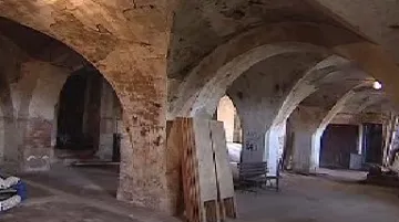 Nevyužívané sklepy volyňského kina