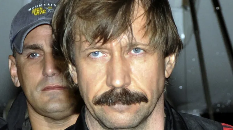 Viktor But po převozu z Bangkoku do New Yorku v listopadu 2010