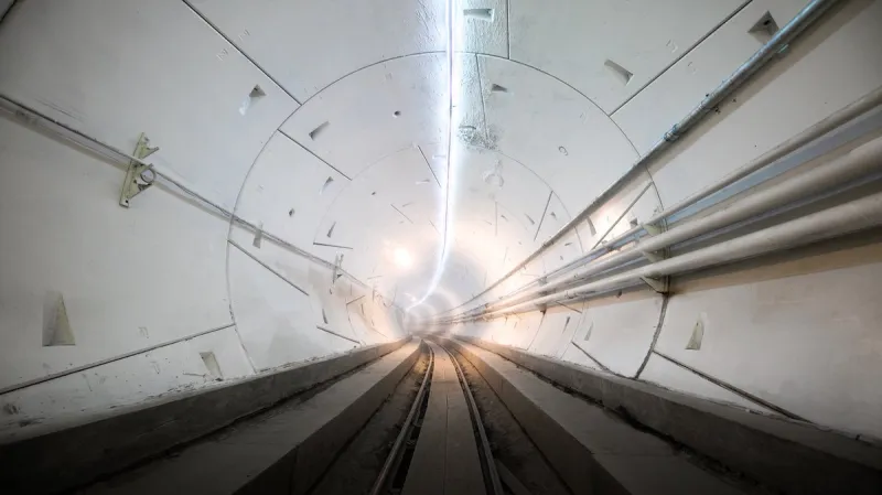 Tunel vykopaný Boring Company