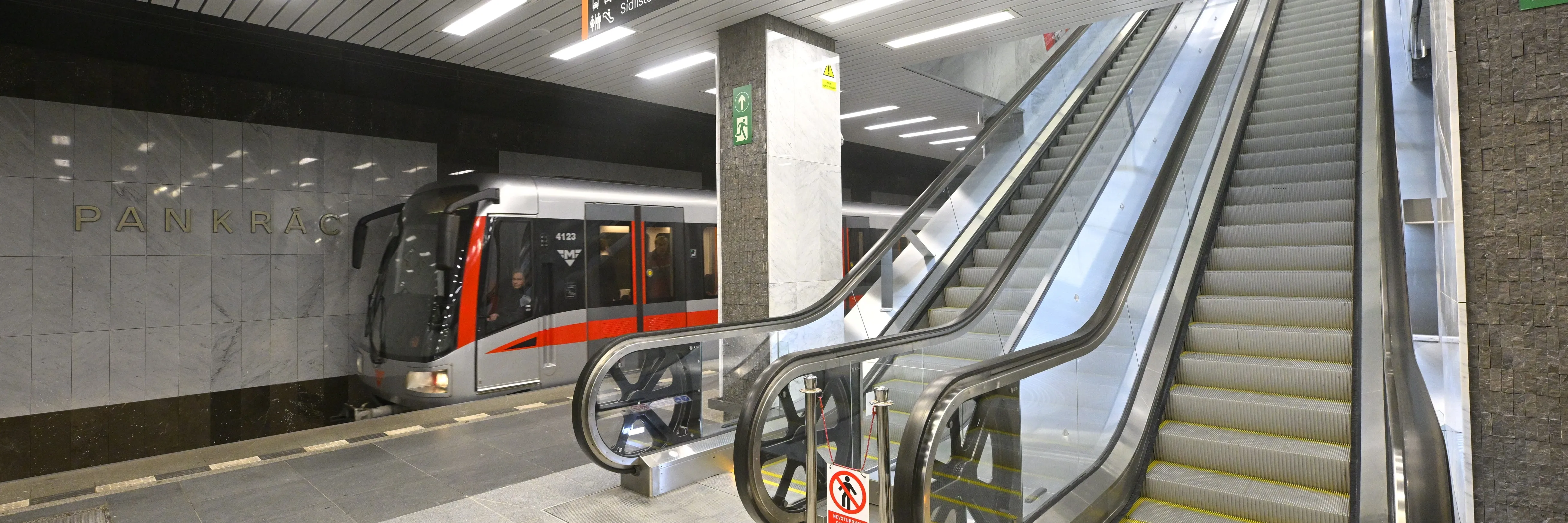 Cestující znovu mohou využívat stanici metra C Pankrác