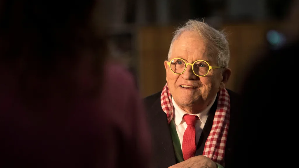 Britský umělec David Hockney