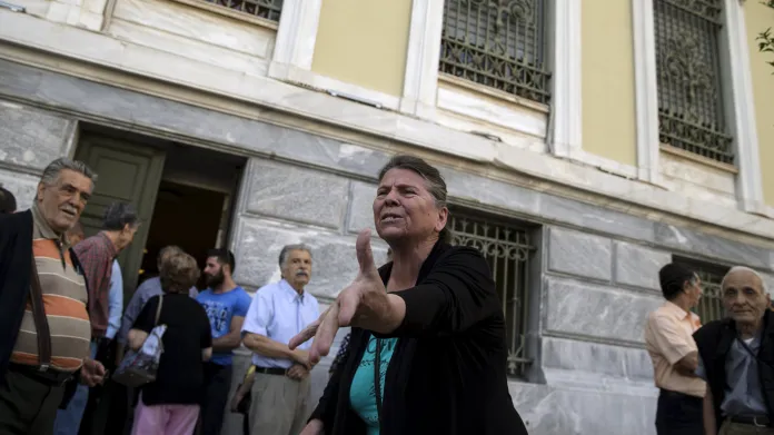 Řecké banky zůstaly zavřené
