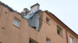 Dům po výbuchu