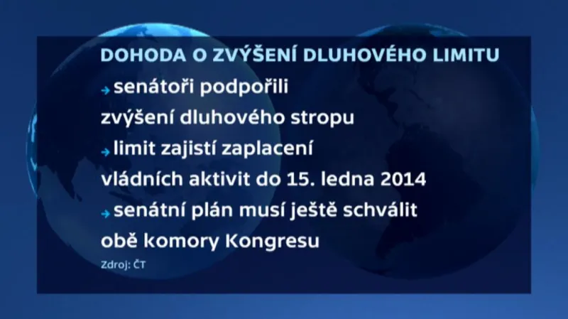 Dohoda o zvýšení dluhového limitu