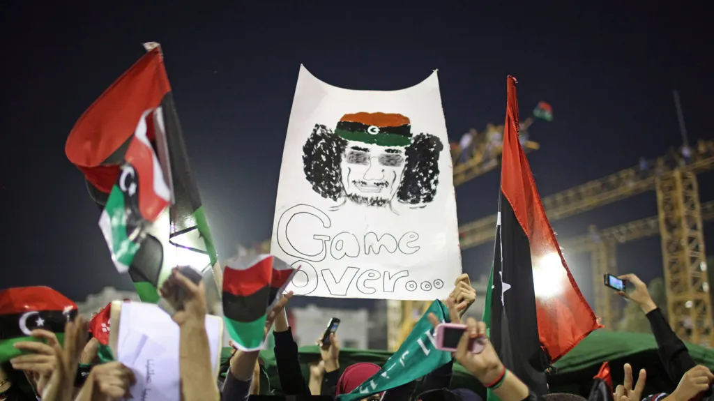 Hra skončila, vzkazují libyjští demonstranti Kaddáfímu