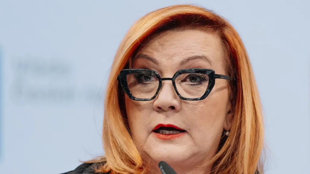 Ministryně financí Alena Schillerová (ANO)