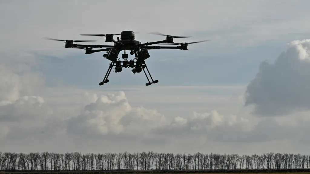 Ilustrační foto – ukrajinský dron