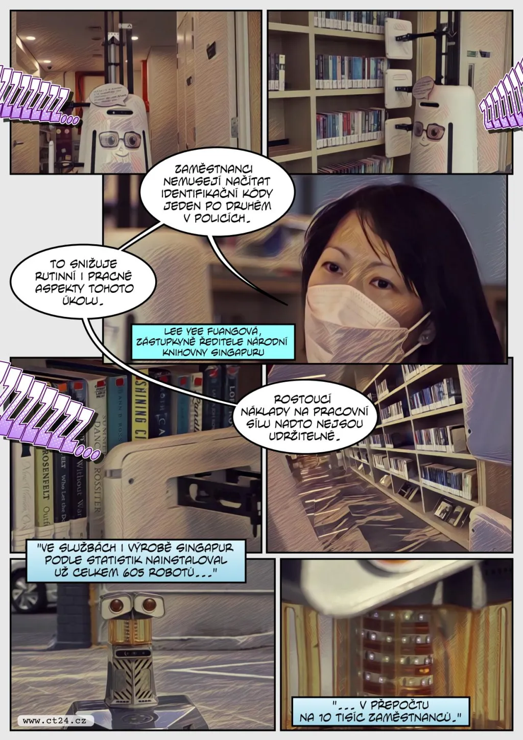 Singapur a Jižní Korea vidí svou budoucnost hlavně v robotech