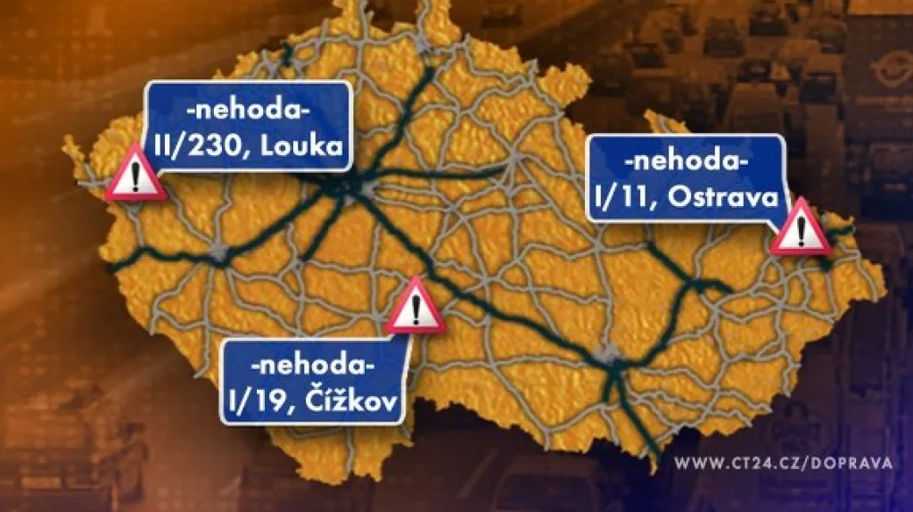 Dopravní situace ve středu 13. 5. 2009