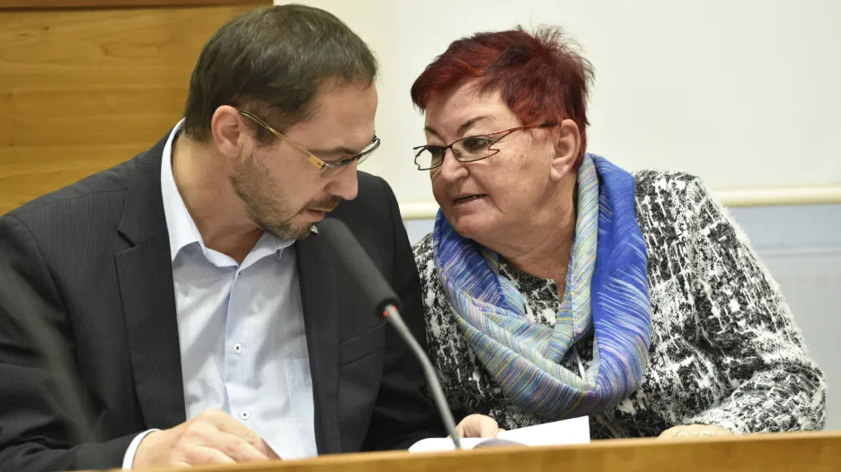 Luboš Pitín a Hana Jeníčková