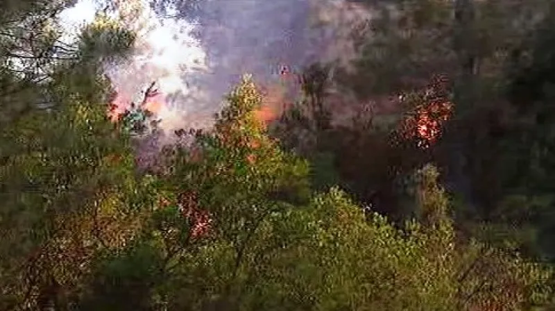 Požáry na jihu Evropy