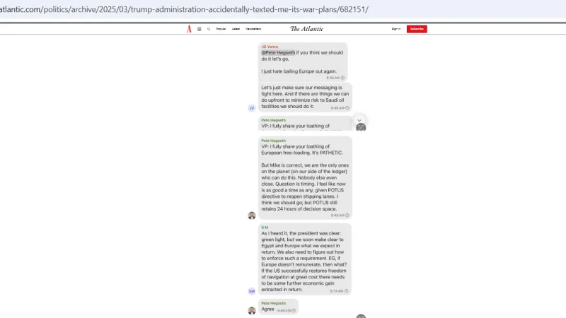 Snímek obrazovky ze skupiny v aplikaci Signal