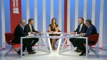 Nedělní debata: Politická diskuse (1. část, 6. 9. 2026)
