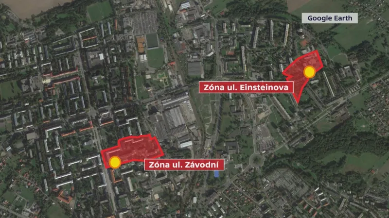 Zóny zákazu nočního prodeje v Karviné