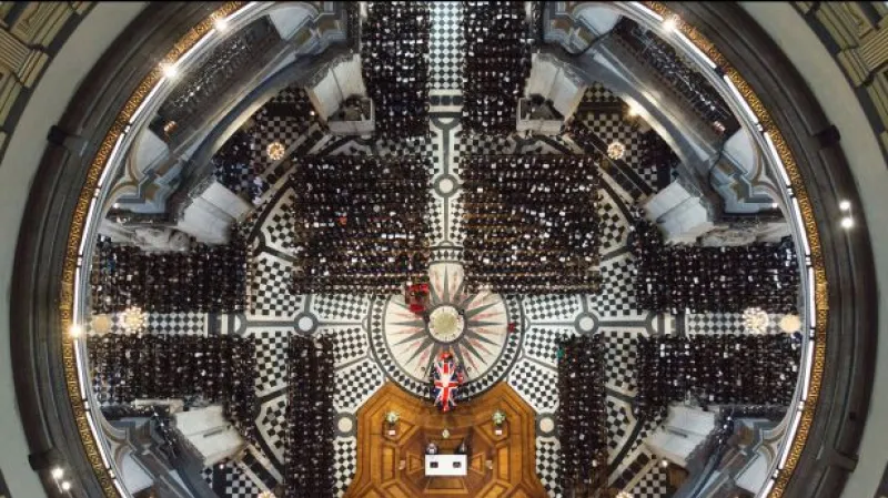 Události o pohřbu Margaret Thatcherové