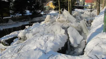 Ledy na Bystřici u Merklína