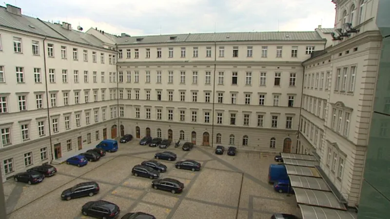 Velký poštovní dvůr - současný stav