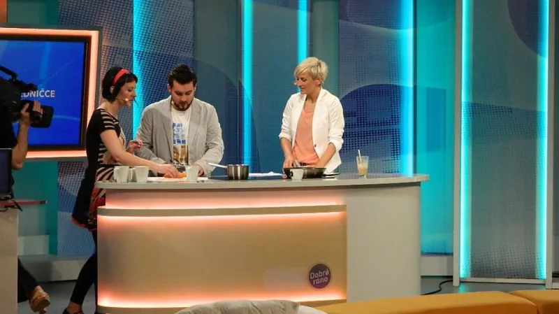 Zkouška Dobrého rána ve "staronovém" studiu