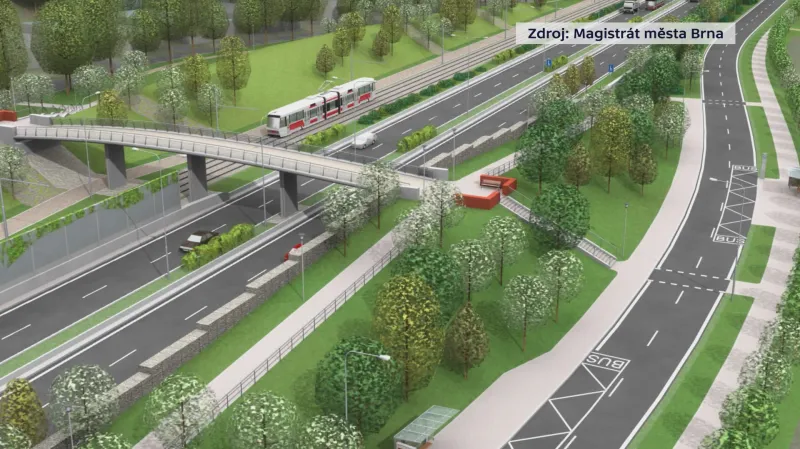 Budoucí podoba Žabovřeské ulice