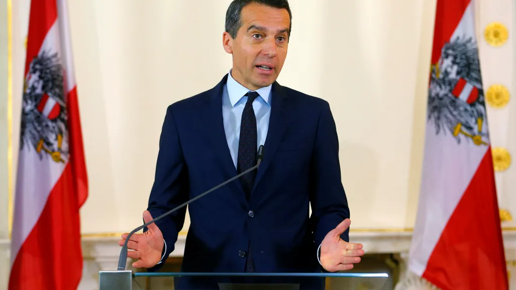 Bývalý rakouský kancléř Christian Kern