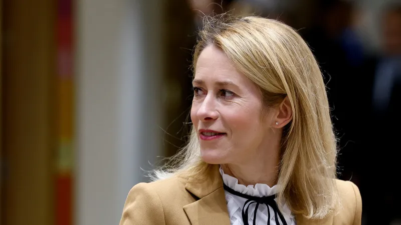 Vysoká představitelka Evropské unie pro zahraniční věci a bezpečnostní politiku a místopředsedkyně Evropské komise Kaja Kallasová