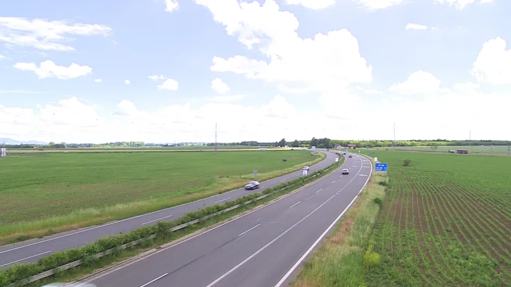 Dálnice do Vídně zatím končí u Pohořelic