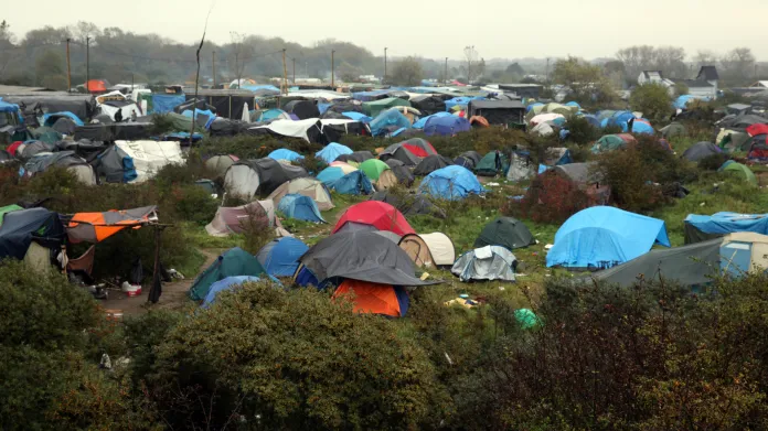 Tábor Džungle u francouzského Calais