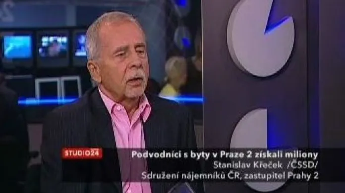 Stanislav Křeček ve Studiu ČT24