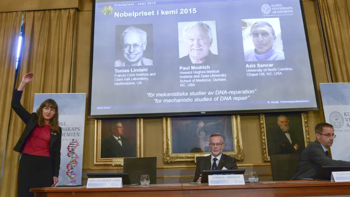Chemici ocenění Nobelovou cenou za chemii