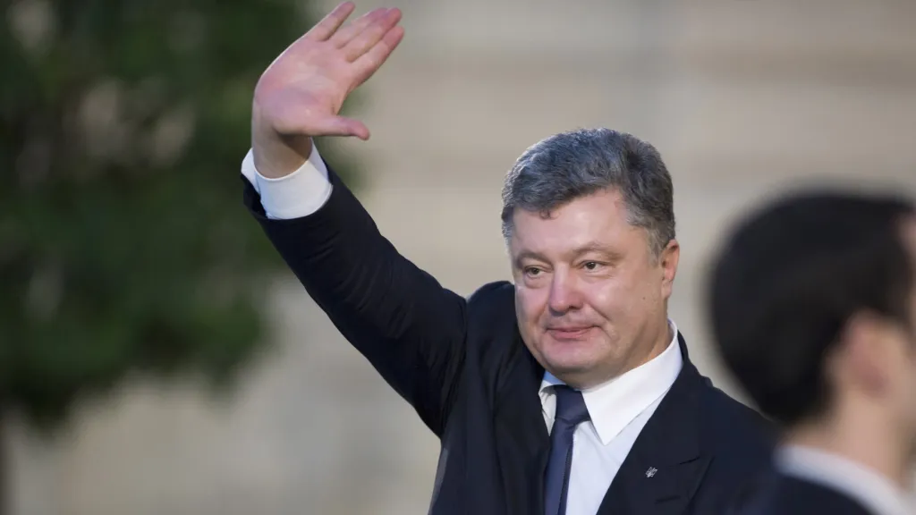 Ukrajinský prezident Petro Porošenko