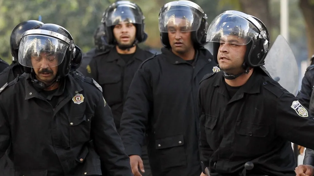 Tuniská policie