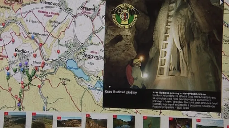 Rudice v Moravském krasu nabízí virtuální prohlídku