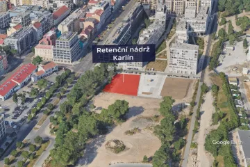 Retenční nádrž v Karlíně bude chránit před povodněmi i znečištěním