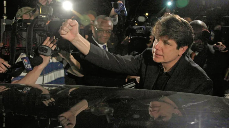 Rod Blagojevich odjíždí do vězení