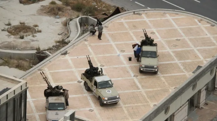 Obsazení libyjského parlamentu povstalci